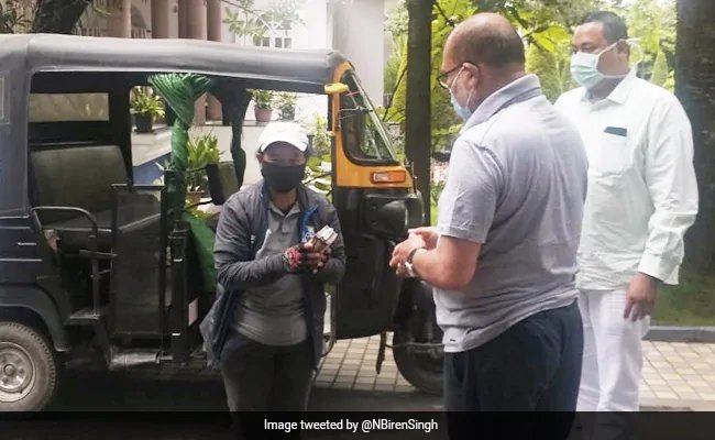 A Covid-19 Trip That Turned Manipur’s First Female Autorickshaw Driver Into A Hero