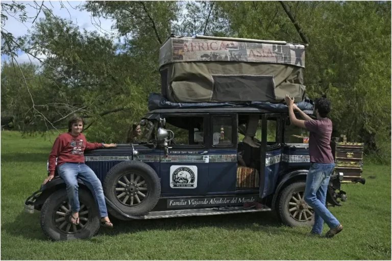 Argentine Family Travelling For 22 Years In Over 90-Year-Old Car Finally Comes Home. See Pics – Travel India Alone