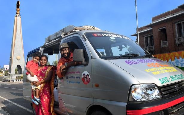 ‘Slept in the car, bathed at petrol bunks’: Meet India’s first ‘van family’, on a 100-day all-India tour – Travel India Alone