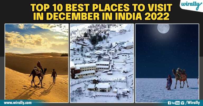 Top 10 Best Places To Visit In December In India 2022 – Travel India Alone