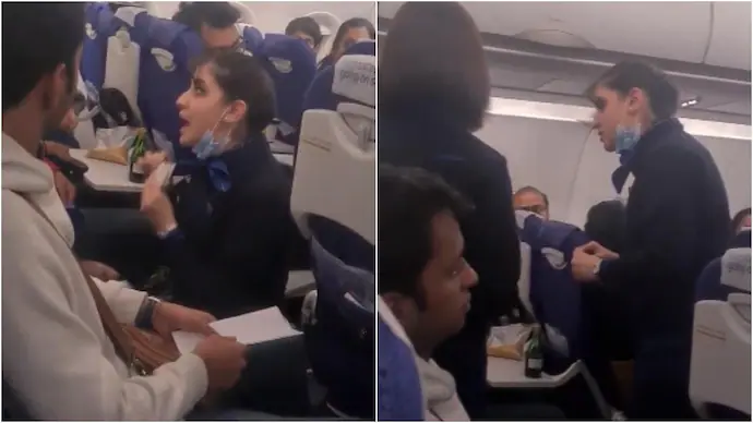 Cabin crew gives pushback to (harassing) passenger on board Istanbul – Delhi flight – Travel India Alone