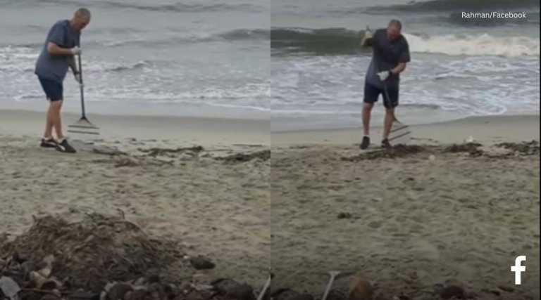 German man cleans up Kerala beach, actor Rahman shares reel – Travel India Alone