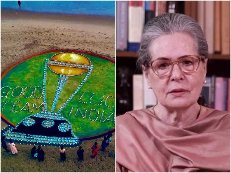 India Vs Australia World Cup Final 2023 Final Sudarsan Pattnaik Puri Beach Sand Art Sonia Gandhi UP Congress Havan – Travel India Alone