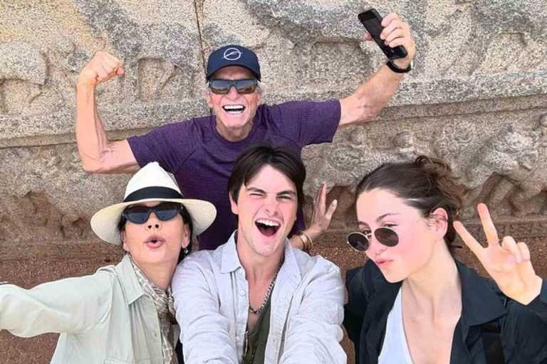 Catherine Zeta-Jones and Michael Douglas Share Fun Family Photos from India Vacation: ‘Selfie Stick Silliness’ – Travel India Alone